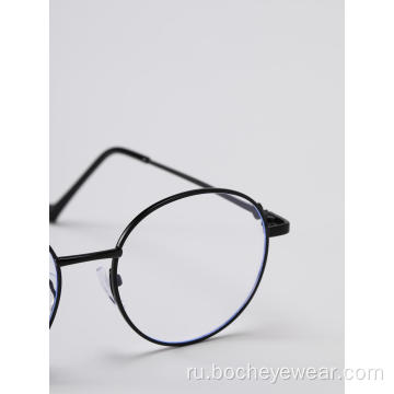 Дизайнерские металлические оптические оправы игровые очки с защитой от синего света